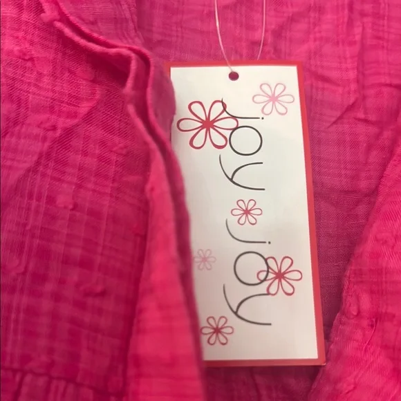 Joy Joy Women's Pink Blouse - Picture 2 of 3